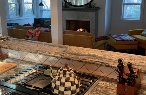Cape May Point House | Beachfront luxury 6-bedroom multi-generational home. Bikes, chairs, umbrellas.