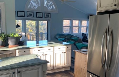 Cape May Point House | Beachfront luxury 6-bedroom multi-generational home. Bikes, chairs, umbrellas.