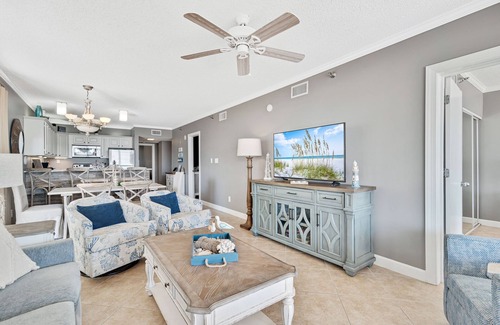 Orange Beach Condo | Beachfront Luxury Corner Condo | Indoor, Outdoor Pools, Tennis, Sauna, Gym | My Beach Getaways