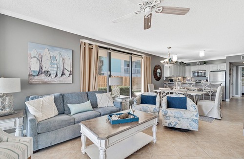 Orange Beach Condo | Beachfront Luxury Corner Condo | Indoor, Outdoor Pools, Tennis, Sauna, Gym | My Beach Getaways