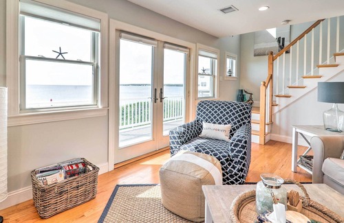 Mattapoisett Center House | Beachfront Mattapoisett Retreat w/ Fire Pit!