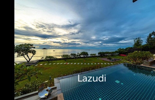 Khao Tao Villa | BeachFront Modern 4 Bedroom Pool Villa (RV)