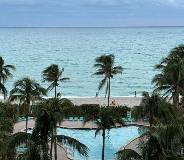 Hollywood South Central Beach Apartment | Beachfront one bedroom in the Tides in Hollywood