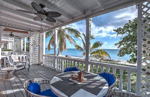 Frederiksted Condo | Beachfront Pink Condo #8