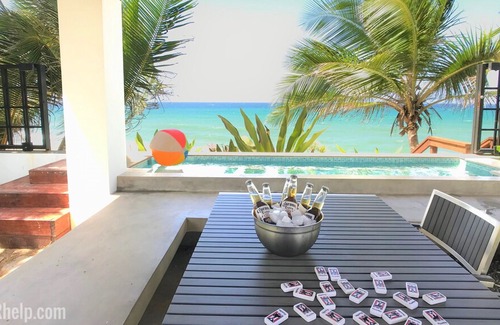 Puntas House | ★ Beachfront ★ Plunge Pool ★ A/C ★ Free Gated Parking ★ Free WiFi & Laundry ★