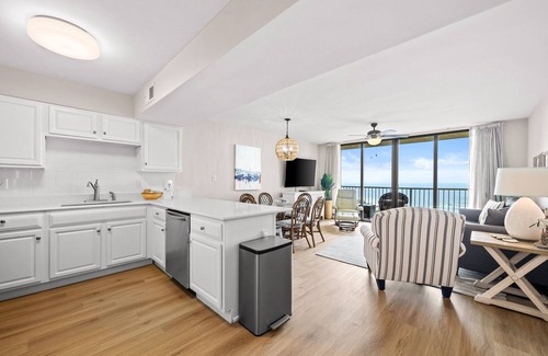 Orange Beach Condo | Beachfront! Premier Location! Pickleball + Tennis! Outdoor+heated indoor pools!