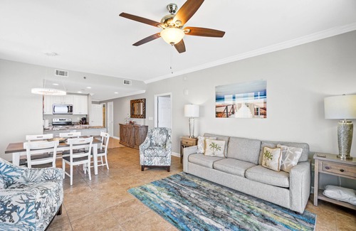 West Panama City Beach Condo | Beachfront - Private Beach, Gulf Front Pools, Waterpark, Lazy River, Fam Fav