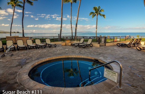 Kihei Condo | Beachfront Resort - Ground Floor - Corner Unit - Steps to the Beach-Pool-Spa!