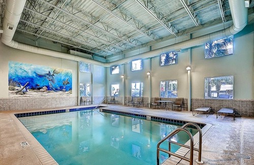 Panama City Beach Condo | Beachfront - Tidewater 1418 - Pools, Hot Tub, Indoor Pool Free Golf Round Daily