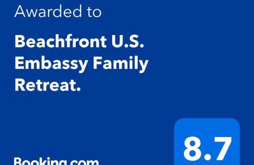 Ermita Apartment | Beachfront U.S. Embassy Family Retreat.