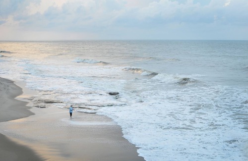 Kure Beach Condo | Beachfront-VERY Beachfront Condo with Incredible Views.