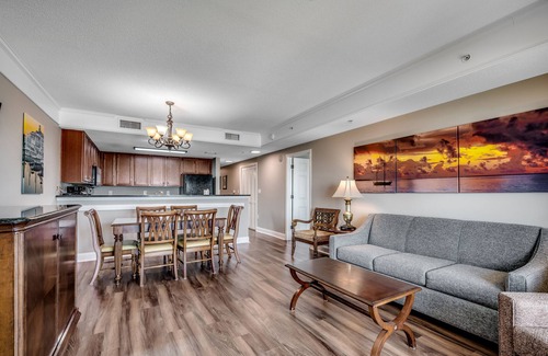 Myrtle Beach Condo | Beachfront Views in Prime Location! Huge Balcony & Easy Beach Access