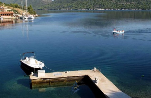 Kobas Villa | Beachfront villa with private beach right infront