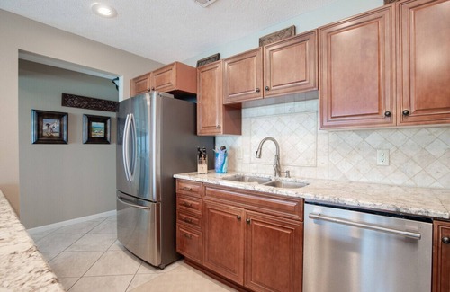 Seagrove Beach Condo | Beachfront walkway from deck to Beach! Free Beach Set-up! Sleeps 10