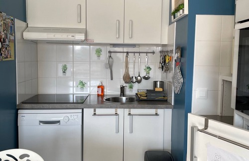 Fort-Mahon-Plage Apartment | Beachside Apartment with Parking and Balcony