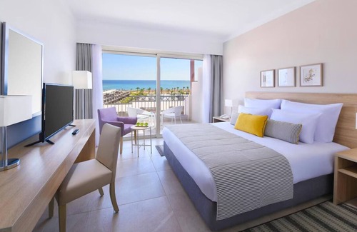Port Ghalib Hotel | Beachside Comfort: Room with Stunning Sea Views, Prime Beach Access and 2 Pools