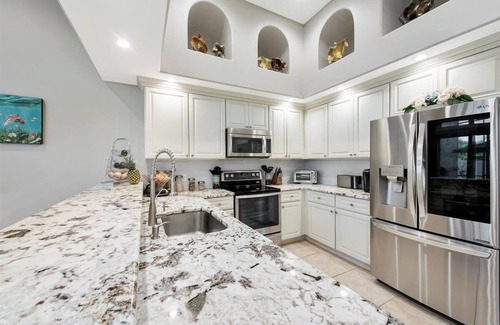 Indian Harbour Beach House | Beachside 5 Bedroom with 2 living rooms, game room & yard game space