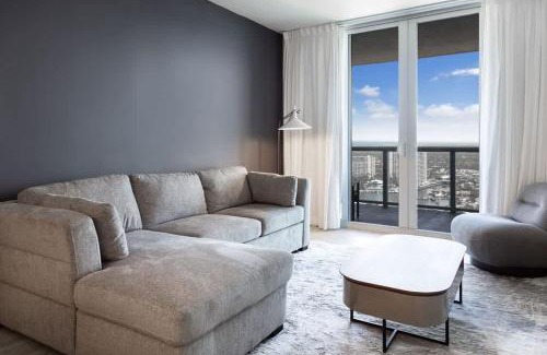 Hallandale Beach Apartment | Beachwalk -1 Bedroom W-Kitchen and Epic Views