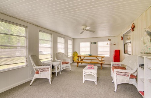 Rehoboth Beach House | Beachy Lewes Home with Outdoor Shower and Fire Pit!