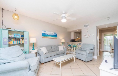 St. Augustine Beach House | Beachy Townhome ~ Pet Friendly ~ Steps to the Beach!