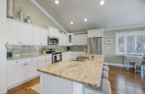 Anna Maria House | Bean Point North End Private Home. Large Heated Pool. Steps to beach.