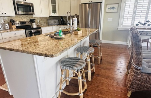Anna Maria House | Bean Point North End Private Home. Large Heated Pool. Steps to beach.