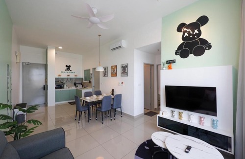 Malacca City Apartment | Bear Paw Retreat Cityview Apartment Amber Cove
