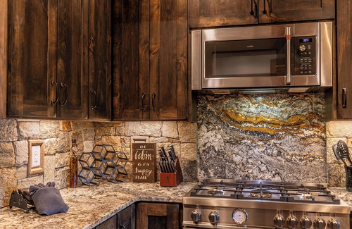 Banner Elk House | Bear Rock Lodge at Eagles Nest: Hot tub, firepit, views from Camp Eagles Nest home!