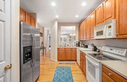 Ocean View Condo | Bear Trap Dunes 1st-floor condo with fireplace, gym, and shared sauna