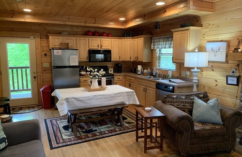 Gatlinburg - Pigeon Forge Cabin | *Beary Cozy* Minutes From Town! Hot Tub, Pool Table Gorgeous View! Book Today!
