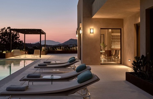 Kalamaki Villa | Beatiful villa with great view 5 minutes drive from beach
