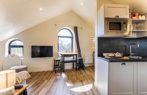 Houlgate Apartment | Beau L.O.F.T. sous les toits - vue sur mer 2 à 4 personnes - Résidence la Vague