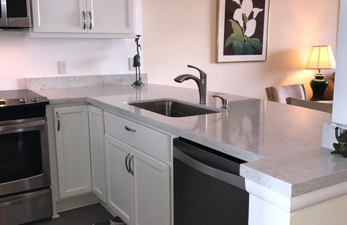 Old Naples Condo | Beau Mer Large 1-Bedroom Condo Overlooks Naples Bay - 0.5 Mile Walk to Downtown!