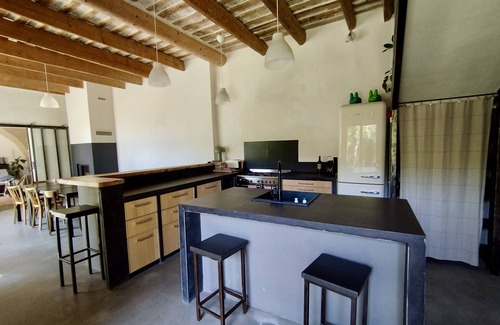 Montaren-et-Saint-Mediers House | BEAUTIFUL AUTHENTIC HOUSE OF VILLAGE NEAR UZES PROVENCE PERFECT FOR 2 FAMILY