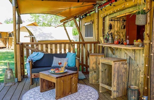 Winterswijk - Brinkheurne House | Beautiful glamping tent with bathroom