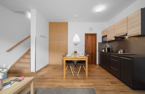 Velka Upa Apartment | Beautiful apartment for 4 guests with WIFI, TV, terrace, pets allowed and panoramic view