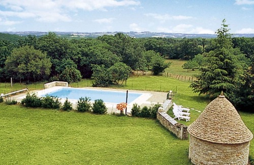 Saint-Chamarand Villa | Beautiful private villa for 7 people with private pool, TV, terrace, panoramic view and parking