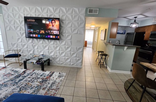 Indian Bayou Condo | Beautiful 1st Floor Unit 1/2 Mile to Amazing Beach