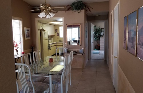 Palm Springs Condo | Beautiful 2+2 condo (U) in desirable Mesquite Country Club
