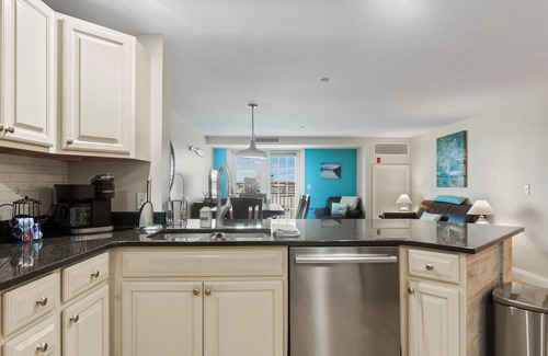Old Orchard Beach Condo | Beautiful 2 BR w/Ocean views. Just steps to fun and sun #308 at the Grand