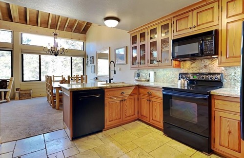 Mammoth Lakes Condo | Beautiful 2 BR with 2 Full Lofts SLOPESIDE In Quiet Canyon Neighborhood! (Unit 662 at 1849) by RedAwning
