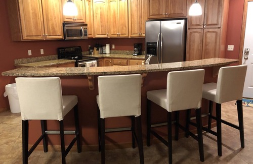 Arnolds Park Condo | Beautiful 3rd floor condo with great lake view!