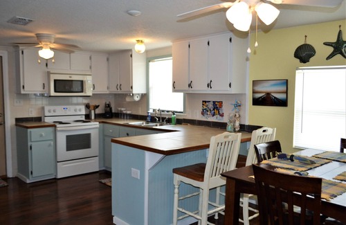 Keaton Beach House | Beautiful 4 bedroom, 3 bath house on the main canal at Keaton Beach Florida.