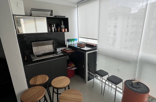 Jardim Sao Miguel Apartment | Beautiful 4-suite Enseada apartment with gourmet balcony