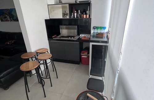 Jardim Sao Miguel Apartment | Beautiful 4-suite Enseada apartment with gourmet balcony