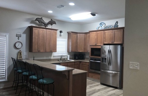 Fort Morgan House | Beautiful 6BR Gulf Front Home - "REST AREA WEST" - Pool & Deck - Reserve Now!