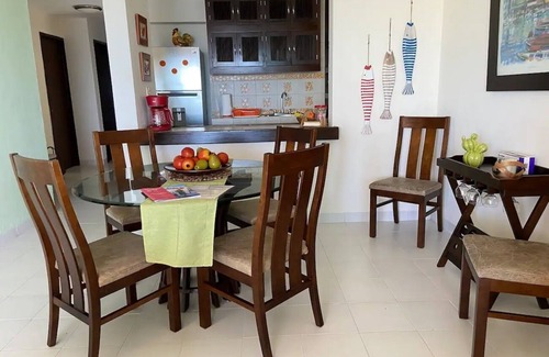 Chicxulub Puerto Apartment | Beautiful Apartment in Front of the Sea/Weekly and monthly discounts available!