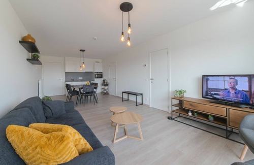 Blankenberge Apartment | Beautiful apartment for 4 guests with WIFI, pool, TV, balcony and parking