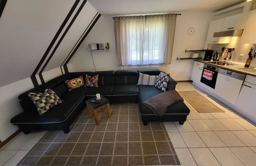 Ummanz Apartment | Beautiful apartment for 4 guests with WIFI, TV, balcony and pets allowed
