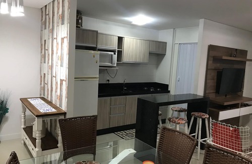 Bombas Apartment | Beautiful apartment facing 100m from the beach of Bombas, Bombinhas SC